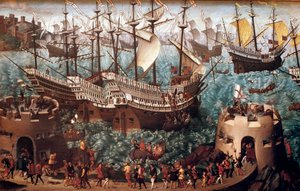 1520 年 7 月 6 日にフランソワ 1 世 (Camp du Drap d