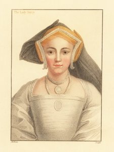 フランシス・ハワード、サリー伯爵夫人、1812年（彫刻） 作： Hans (after) Holbein the Younger