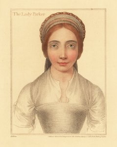 Lady Parker, esposa de Sir Henry Parker., 1812 (gravura) 作： Hans (after) Holbein the Younger