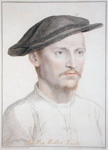 フィリップ・ホビー、フランチェスコ・バルトロッツィ（1727-1815）1796年（エングレービング） 作： Hans (after) Holbein the Younger