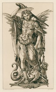 聖ミカエル (彫刻) 作： Hans (after) Holbein the Younger