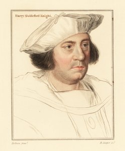 ヘンリー・グルデフォード卿、馬の達人、1812年（彫刻） 作： Hans (after) Holbein the Younger