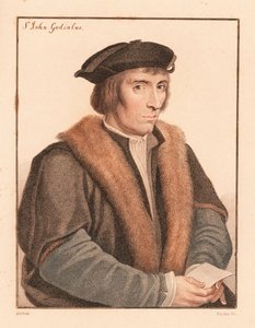 サー ジョン ゴッドサルブ、イギリスの政治家、1557 年、1812 年に死亡 (彫刻) 作： Hans (after) Holbein the Younger