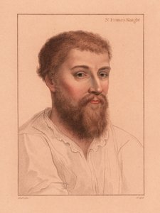 サー ニコラス ポインツ (1510-1556)、英国の廷臣、1812 年 (彫刻)