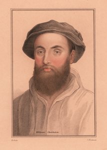 サー ウィリアム シェアリングトン、英国王ヘンリー 8 世の廷臣、1812 年 (彫刻) 作： Hans (after) Holbein the Younger