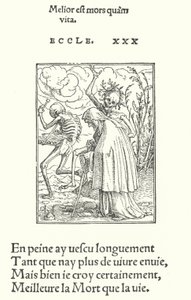 老いた女性（エングレービング 作： Hans (after) Holbein the Younger
