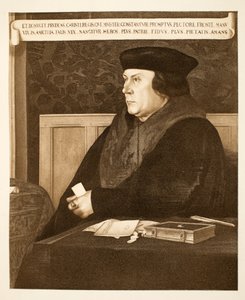 トーマス・クロムウェル、エセックス伯爵、1537年頃、パブ。 1902年（コロタイプ） 作： Hans (after) Holbein the Younger