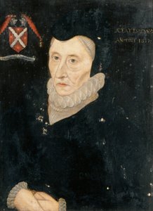 シュルーズベリー伯爵夫人ハードウィックのベス、1720年頃（油彩・パネル） 作： Hans (follower of) Holbein the Younger