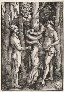 アダムとイブ 作： Hans Baldung