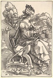 聖キャサリン、ca。 1505。 作： Hans Baldung