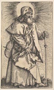 キリストと使徒からの聖ジェームズ大帝、1519年。 作： Hans Baldung