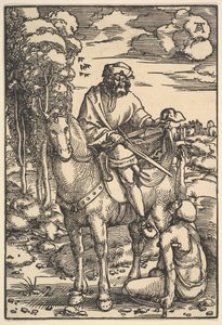 セントマーチン、16世紀。 作： Hans Baldung
