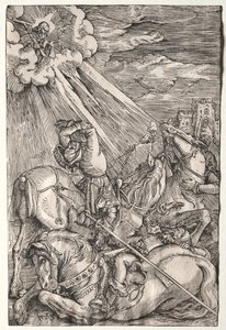 聖パウロの回心 作： Hans Baldung