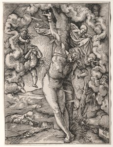 偉大な聖セバスチャン、1514。 作： Hans Baldung