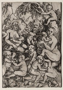 二人の母 作： Hans Baldung