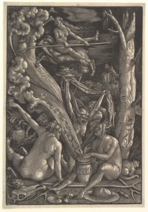 魔女、1510年。