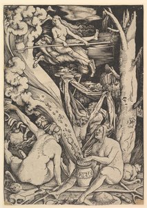 魔女、1510年。