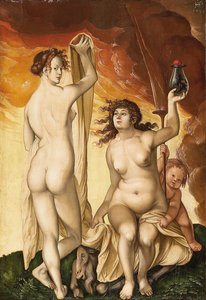 二人の魔女 作： Hans Baldung