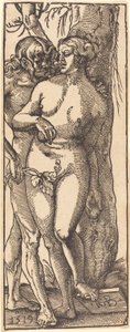 アダムとイブ、1519 作： Hans Baldung Grien