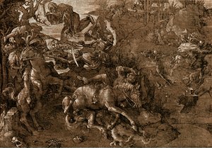 死と騎士団の戦い 作： Hans Baldung Grien