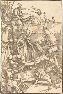 十字架につけられたキリスト 作： Hans Baldung Grien