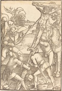 十字架につけられたキリスト 作： Hans Baldung Grien