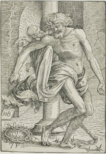 列の前の悲しみの男 作： Hans Baldung Grien