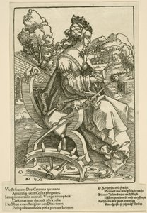 聖カタリナ、1505-07 作： Hans Baldung Grien