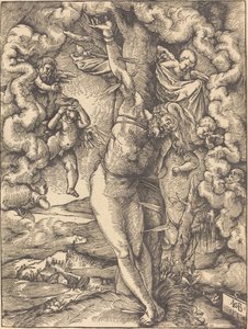 聖セバスチャン 作： Hans Baldung Grien