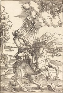 聖パウロの回心 作： Hans Baldung Grien