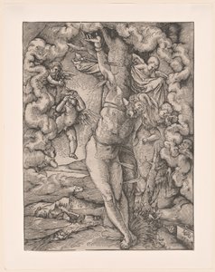 大柄な聖セバスチャン 作： Hans Baldung Grien