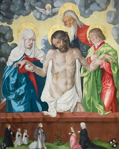 三位一体と神秘のピエタ 作： Hans Baldung Grien