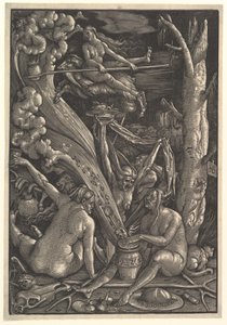 魔女、1510 作： Hans Baldung Grien