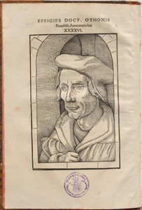 Othon Brunfelsius の注記... 4 つの福音書と使徒の行為... 作： Hans Baldung Grien, Otto Brunfels