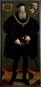 プファルツのフレデリック2世の肖像（賢者フレデリック2世）1546年頃（絵画 作： Hans Besser