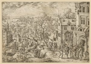広大な風景の中のトビアスの物語 作： ハンス・ボル