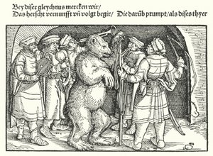 クマのトレーナー 作： Hans Burgkmair
