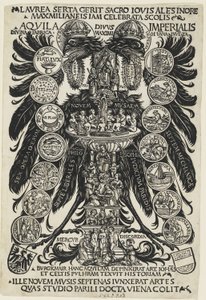 マクシミリアン皇帝の勝利、c。 1507年 作： Hans Burgkmair