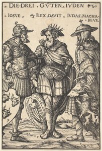 ヨシュア、ダビデ、ユダス・マカベウス 作： Hans Burgkmair I