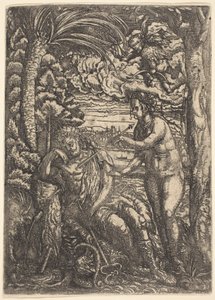 水星と金星 作： Hans Burgkmair I
