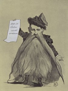 ポーランドの愛国者フランシスシェク・スモルカの風刺画