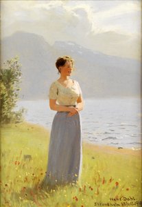 ストランドハイム、1910 作： Hans Dahl