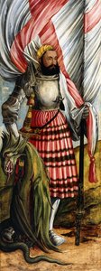 セントジョージ、1517年 作： Hans Duerer