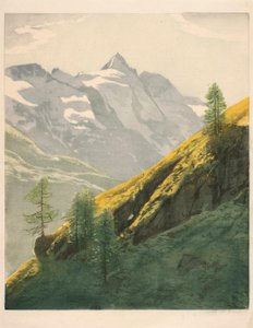 山の風景 作： Hans Frank
