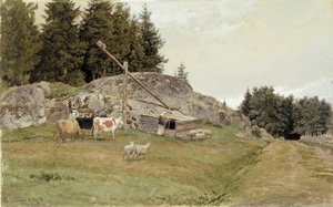  作： Hans Gude