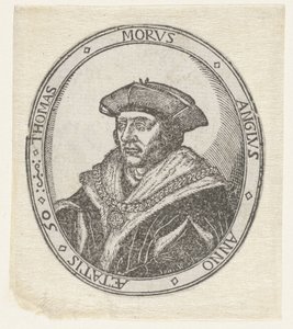 ポートレット・ヴァン・トーマス・モレ 作： Hans Holbein (II) (attributed to)