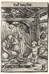 死のダンス：子供、c。 1526。