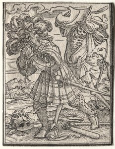 死の舞踏：伯爵 作： Hans Holbein