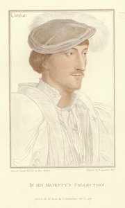 エドワード、クリントン卿（アクアチント） 作： Hans Holbein der Jüngere
