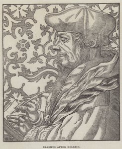 エラスムス 作： Hans Holbein der Jüngere